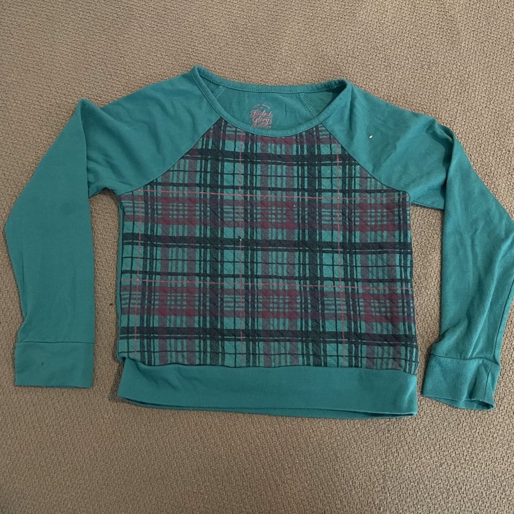 Plaid Sweater